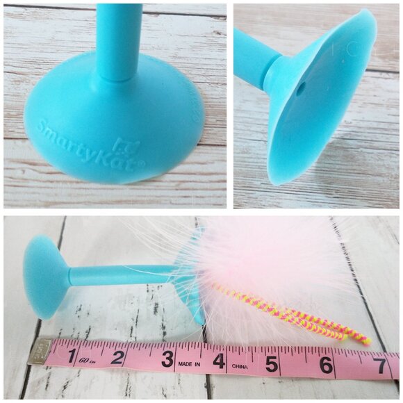 Cat Toys Set of 3 Plush Bird Catnip, Love Bird Silvervine-Catnip, Window Wobbler - Picture 4 of 14